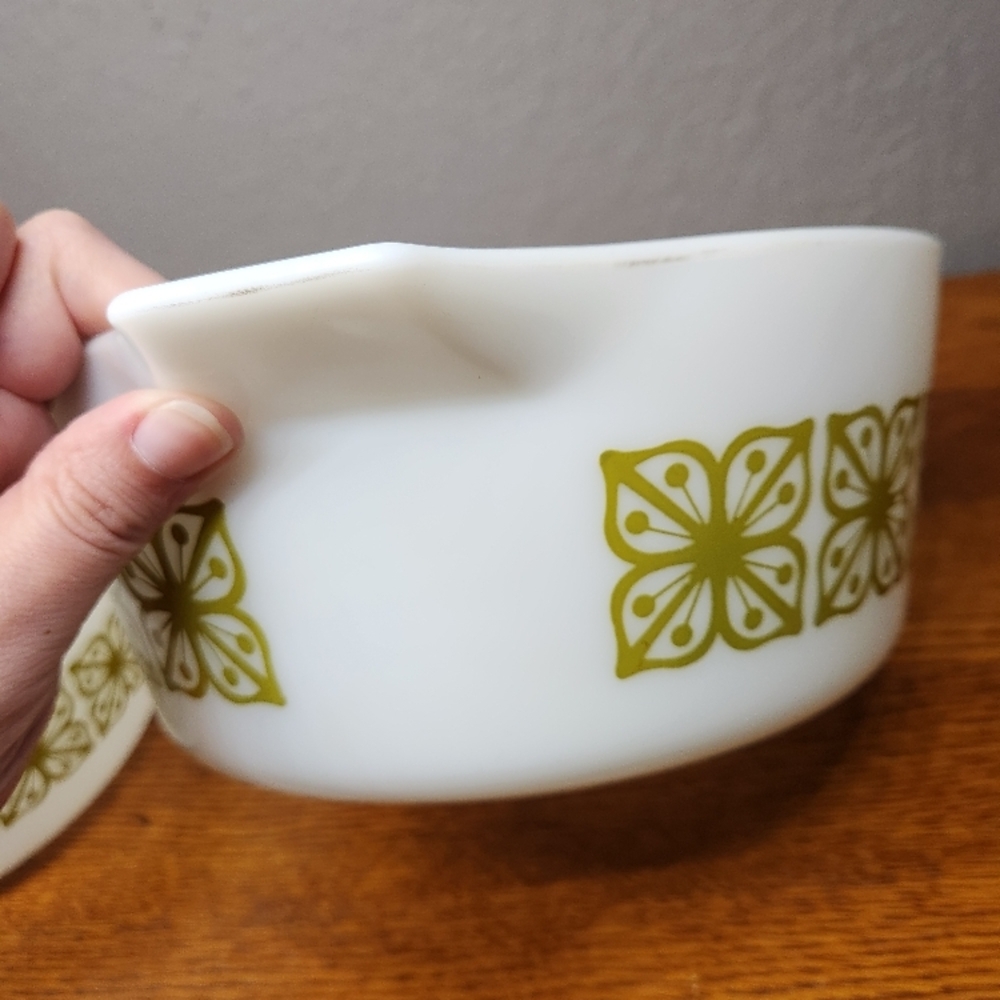 PYREX Autumn Floral Verde - Set of 2 - Picture 7 of 9